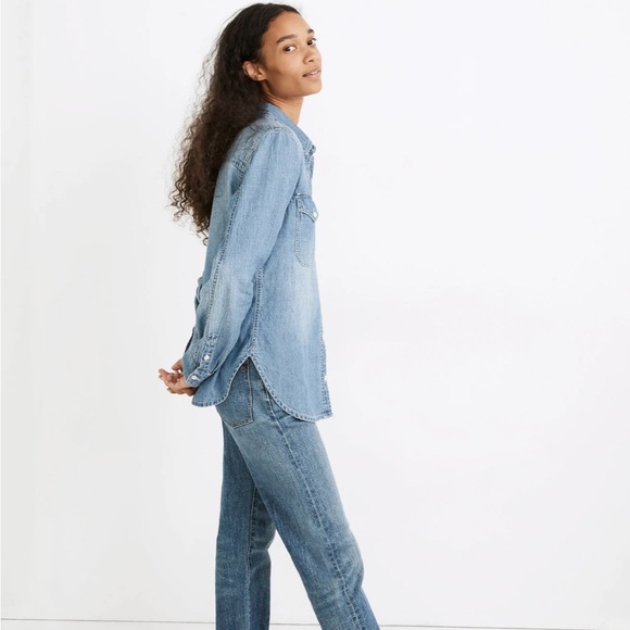 NWT Madewell Button-Up Shirt - Picture 5 of 5